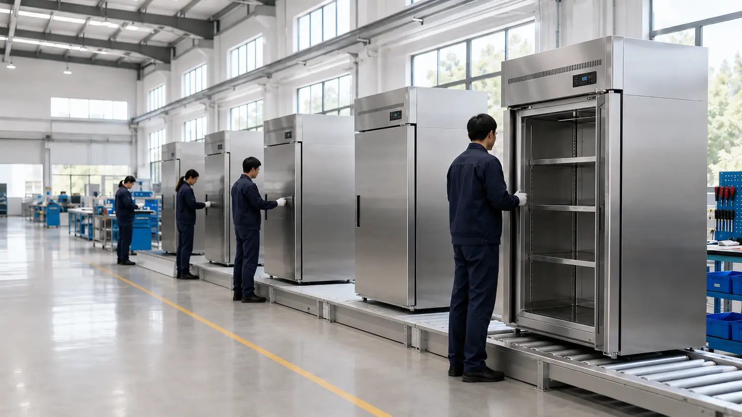 Super Commercial Kitchen Equipment factory production and verification capability