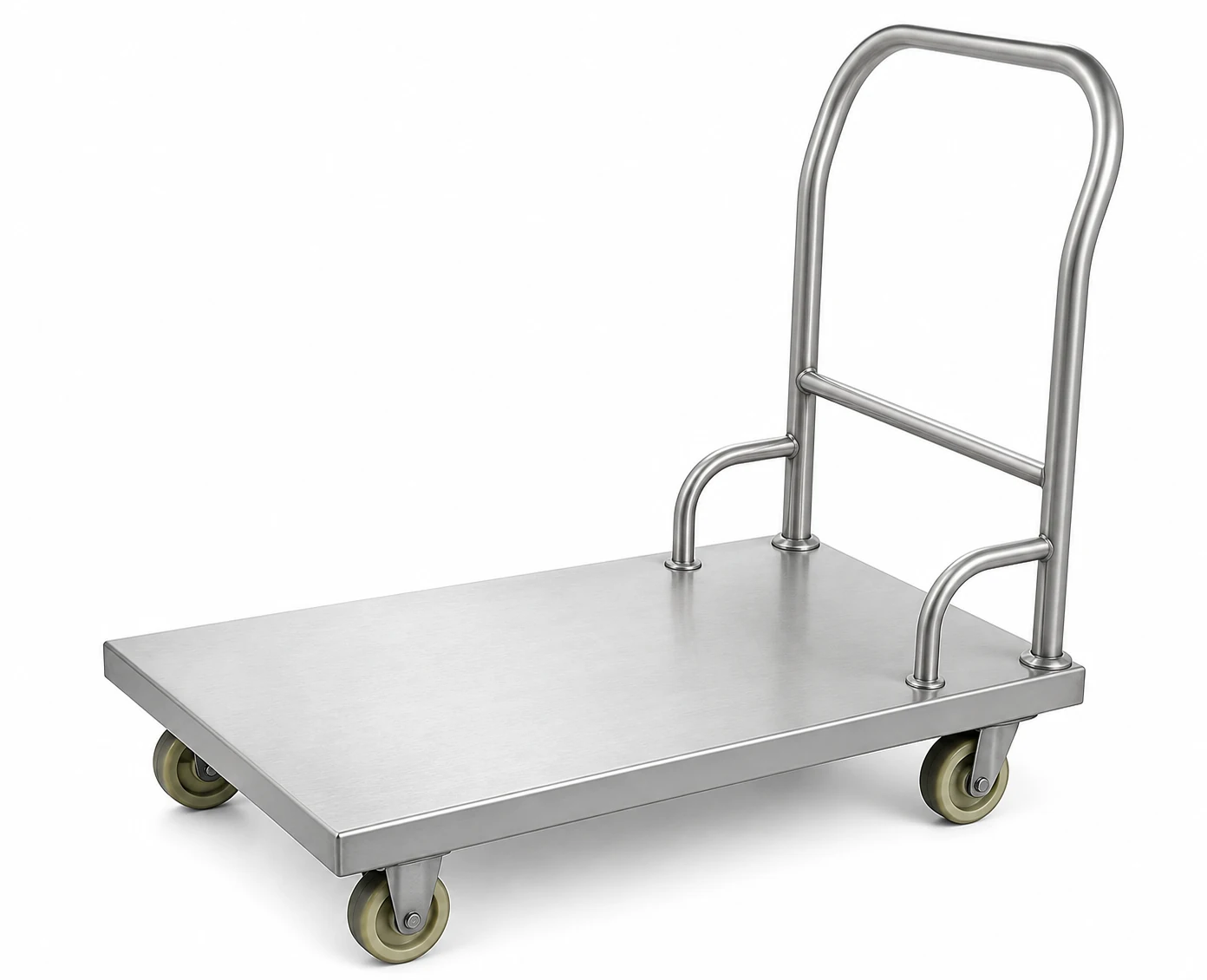 Stainless steel platform cart