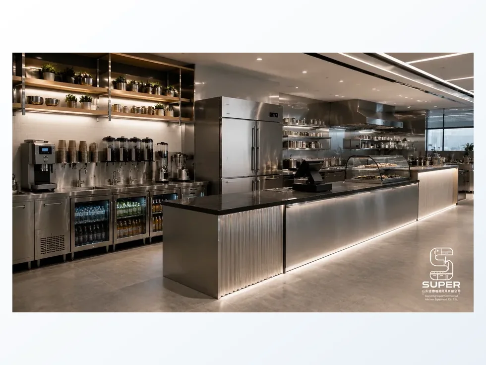 Full restaurant kitchen customization solution for overseas commercial food service projects